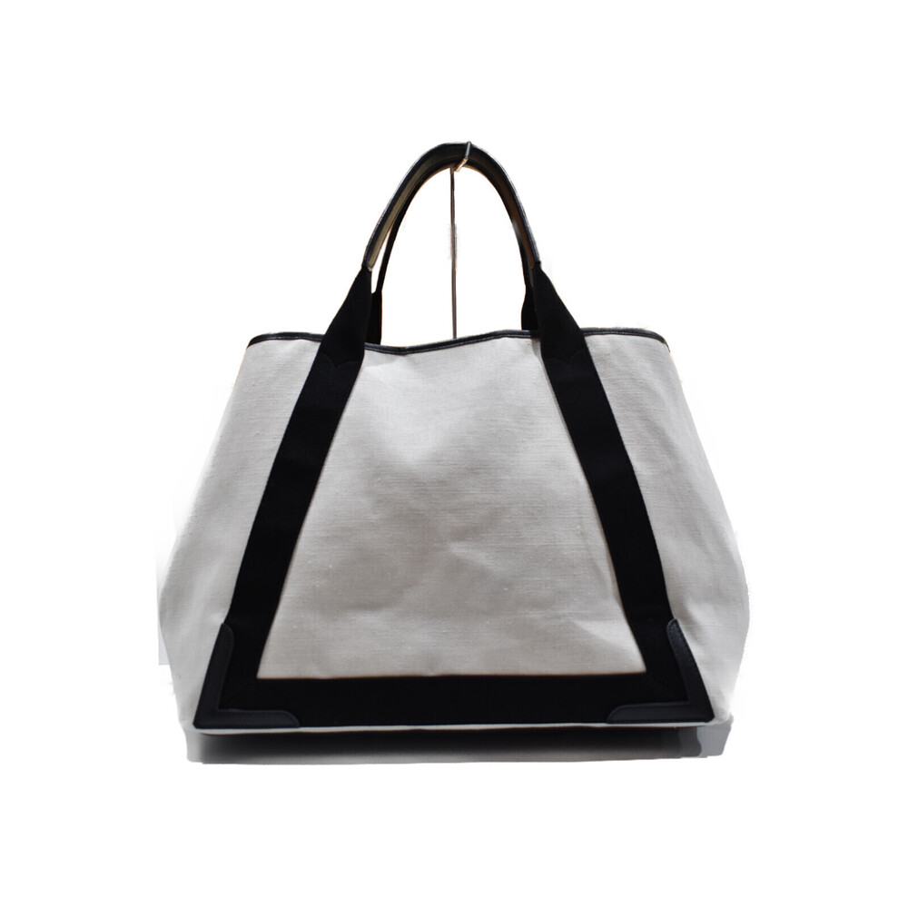 Balenciaga Cabas leather Navy pouch black mothers White Blue children canvas